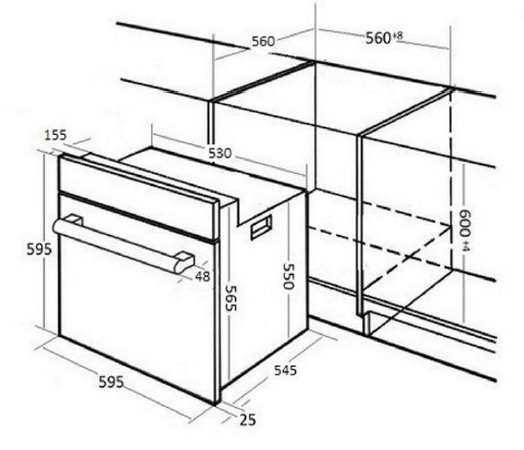 Духовой шкаф KUPPERSBERG HO 658 T купить с доставкой по Москве и Московской области в интернет-магазине АваТехно