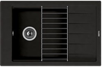 Кухонная мойка FLORENTINA липси 780Р черный (20.275.D0780.102)