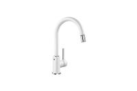 Смеситель для мойки BLANCO MIDA-S 521457 Silgranit белый