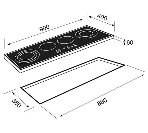 Электрическая поверхность TEKA tr 941 hz купить с доставкой по Москве и Московской области в интернет-магазине АваТехно