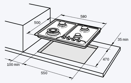 Поверхность DELONGHI if 46/1 asv gu купить с доставкой по Москве и Московской области в интернет-магазине АваТехно