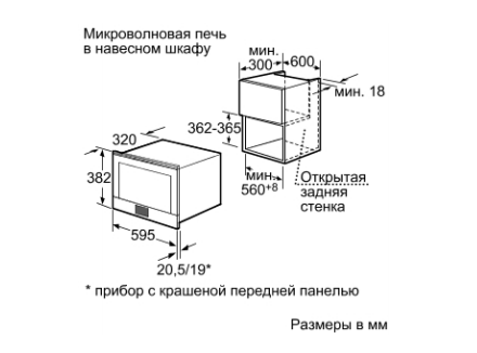 Микроволновая печь BOSCH hmt 85ml63 купить с доставкой по Москве и Московской области в интернет-магазине АваТехно