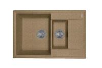 Кухонная мойка FLORTEK Консул 760К коричневый (23.025.D0760.105)
