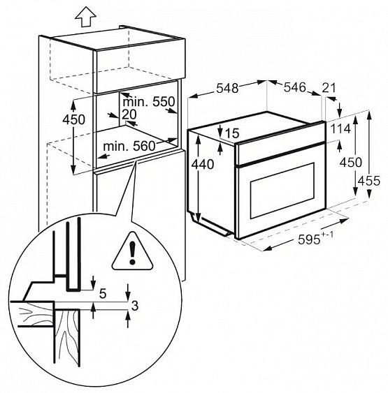Духовой шкаф AEG KSM 892220 M купить с доставкой по Москве и Московской области в интернет-магазине АваТехно