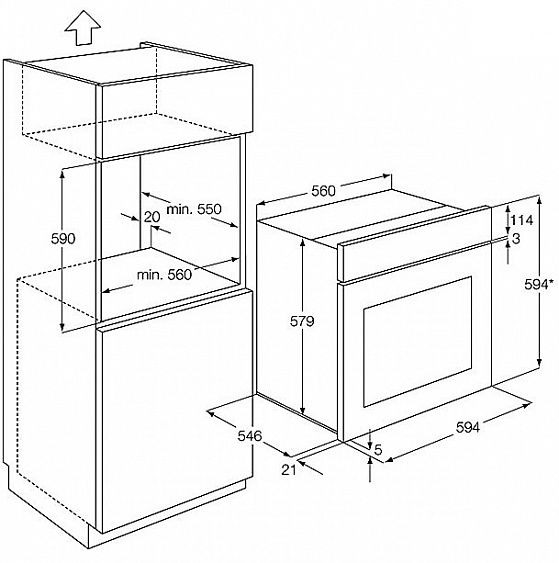 Духовой шкаф AEG bp 5501302 m купить с доставкой по Москве и Московской области в интернет-магазине АваТехно