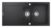 Кухонная мойка GROHE K500 черный гранит (31646AP0)