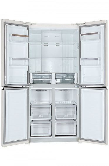 Холодильник HIBERG RFQ-490DX NFW купить с доставкой по Москве и Московской области в интернет-магазине АваТехно