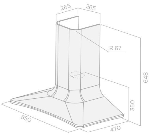 Вытяжка Elica SWEET CAST IRON/F/85 (PRF0120702A) купить с доставкой по Москве и Московской области в интернет-магазине АваТехно