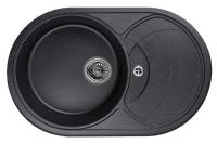 Кухонная мойка GRANULA GR-7801 черный