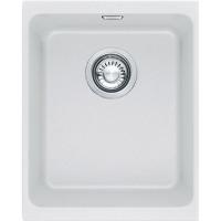 Кухонная мойка FRANKE KBG 110-34 под столешницу вентиль-автомат белый