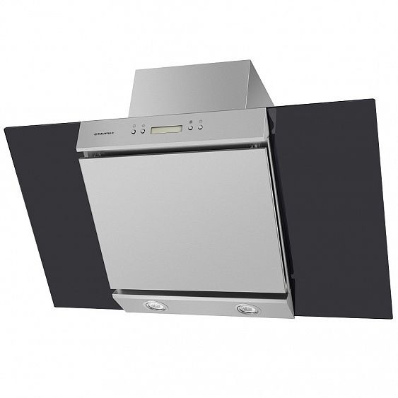 Вытяжка MAUNFELD gloria 90 (цвет нержавейка+черное стекло) купить с доставкой по Москве и Московской области в интернет-магазине АваТехно