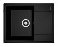 Кухонная мойка FLORTEK Консул 640 черный (23.020.C0640.102)