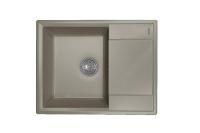 Кухонная мойка FLORTEK Консул 640 серый шелк (23.020.C0640.307)