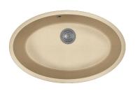 Кухонная мойка FLORENTINA Вега Овал бежевый 22.430.E0650.104