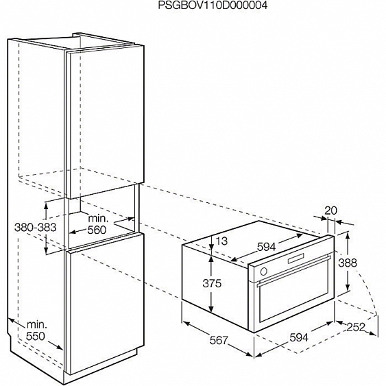 Духовой шкаф AEG KM 5840302 M нержавеющая сталь купить с доставкой по Москве и Московской области в интернет-магазине АваТехно