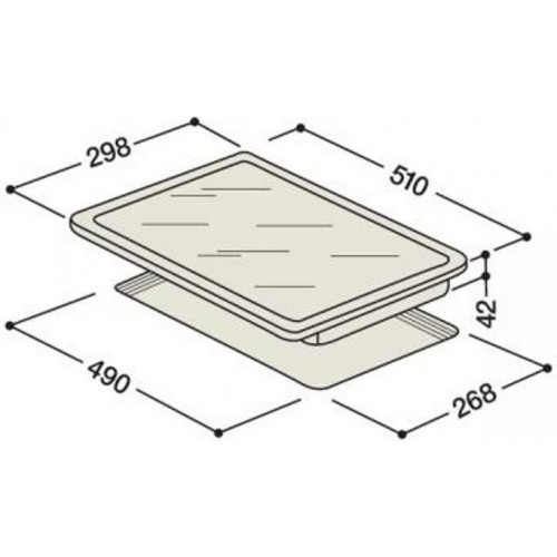 Поверхность HOTPOINT-ARISTON dk 02 (ix) /ha купить с доставкой по Москве и Московской области в интернет-магазине АваТехно