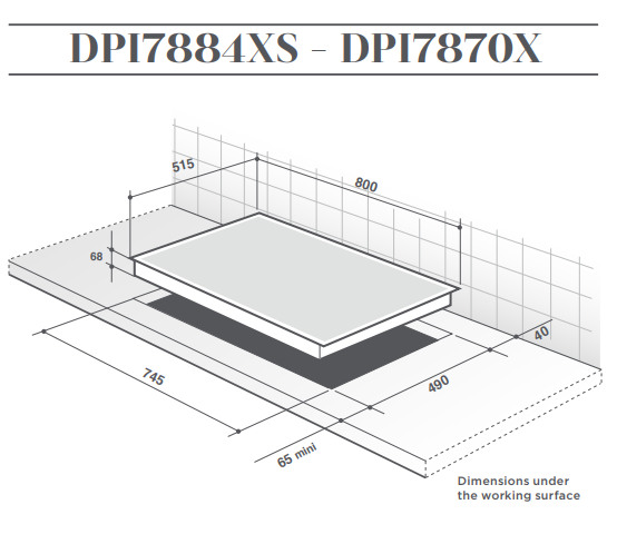 Варочная поверхность DE DIETRICH DPI7870X купить с доставкой по Москве и Московской области в интернет-магазине АваТехно