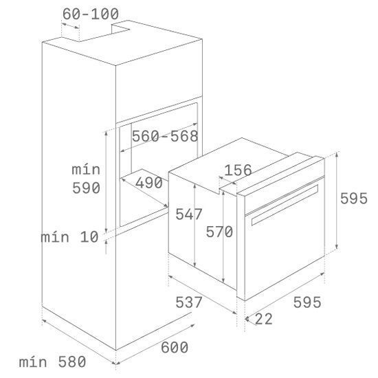 ДУХОВОЙ ШКАФ TEKA IOVEN BLACK-SS купить с доставкой по Москве и Московской области в интернет-магазине АваТехно