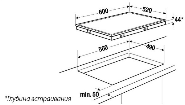 Поверхность KUPPERSBUSCH eke6342.1ed купить с доставкой по Москве и Московской области в интернет-магазине АваТехно
