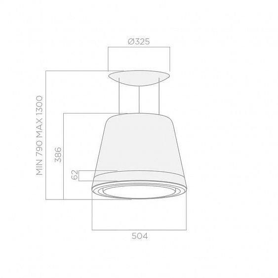 Вытяжка ELICA SUMMILUX COPPER/F/50 купить с доставкой по Москве и Московской области в интернет-магазине АваТехно