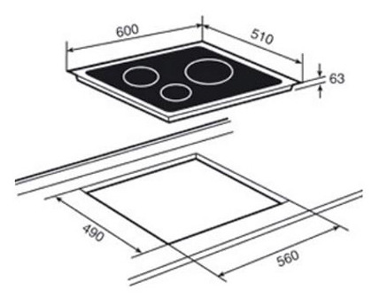 Электрическая поверхность TEKA tbr 620 купить с доставкой по Москве и Московской области в интернет-магазине АваТехно