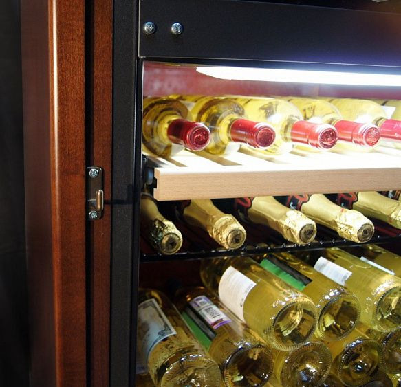 Винный шкаф IP INDUSTRIE cex 601 ru (цвет - дуб) купить с доставкой по Москве и Московской области в интернет-магазине АваТехно