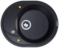 Кухонная мойка ZIGMUND & SHTAIN kreis ov 575(темная скала)