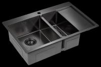 Кухонная мойка PAULMARK Liga PM227851-GML