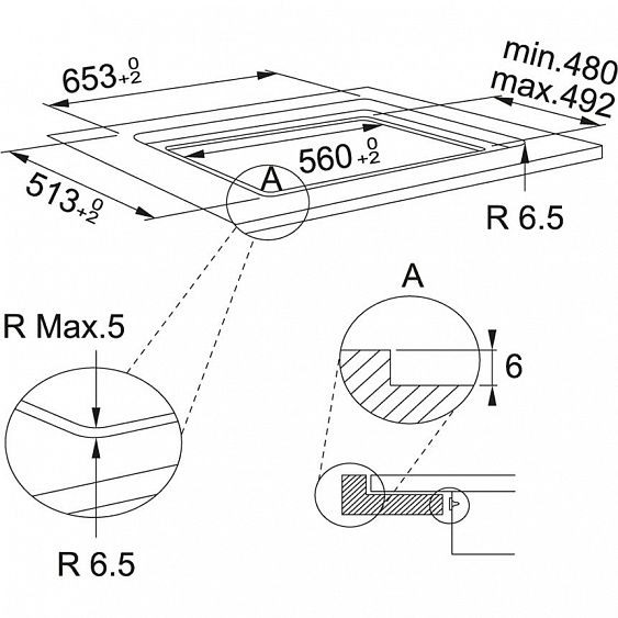Варочная панель FRANKE FMA 654 I F BK купить с доставкой по Москве и Московской области в интернет-магазине АваТехно
