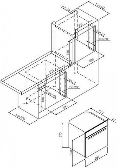 Духовой шкаф GRAUDE BE 60.0 C купить с доставкой по Москве и Московской области в интернет-магазине АваТехно