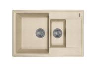 Кухонная мойка FLORTEK Консул 760К песочный (23.025.D0760.107)