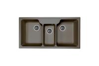 Кухонная мойка FLORENTINA Юлия антрацит 20.445.H1000.302