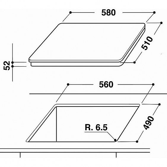 Варочная поверхность WHIRLPOOL  acm836/ba купить с доставкой по Москве и Московской области в интернет-магазине АваТехно