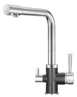 Смеситель GRANULA GR-3015 черный