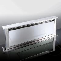 Встраиваемая вытяжка в стол BEST STRIP Нерж. сталь+белое стекло 07758001A