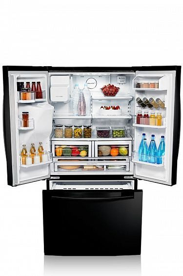 Холодильник Samsung RFG23UEBP черный купить с доставкой по Москве и Московской области в интернет-магазине АваТехно