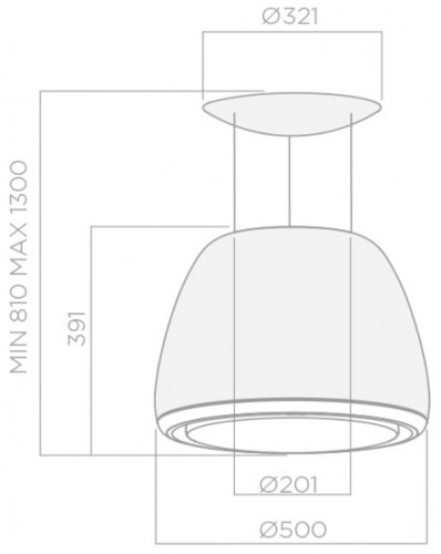 Вытяжка ELICA EDITH CLASSIC/F/50 купить с доставкой по Москве и Московской области в интернет-магазине АваТехно