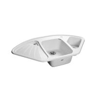 Кухонная мойка GRANFEST Corner GF-C1040E иней