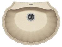 Кухонная мойка FLORENTINA Гребешок песочный (20.345.E0695.107)