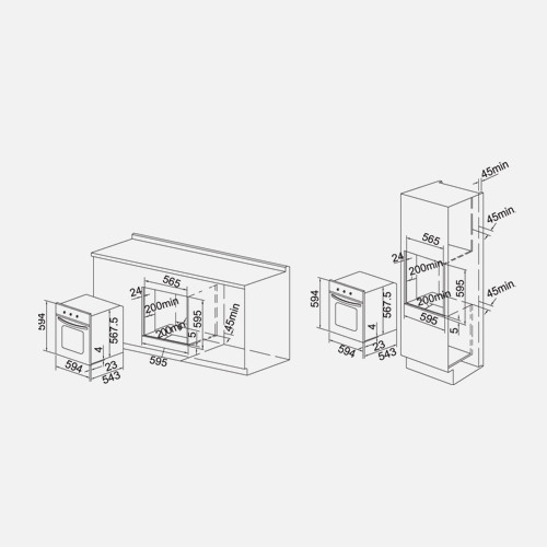 Электрический духовой шкаф EXITEQ f102six купить с доставкой по Москве и Московской области в интернет-магазине АваТехно
