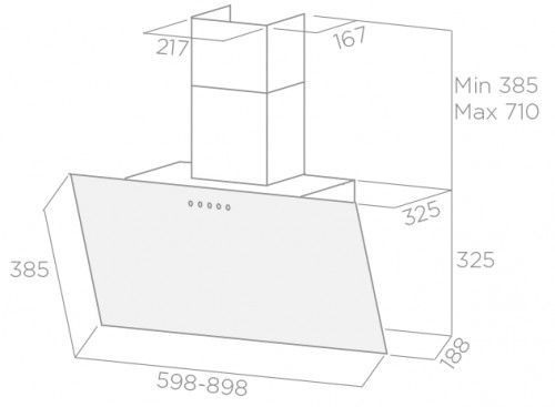 Вытяжка Elica BLA 90 купить с доставкой по Москве и Московской области в интернет-магазине АваТехно