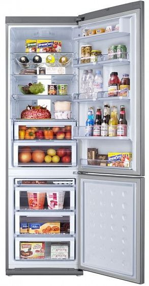 Холодильник Samsung RL55TQBRS нержавеющая сталь купить с доставкой по Москве и Московской области в интернет-магазине АваТехно