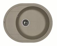 Кухонная мойка FLORENTINA Родос 580 серый шелк 20.240.B0580.307