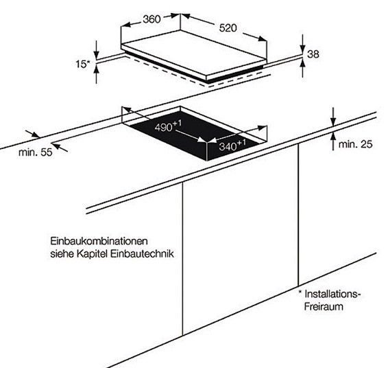 Поверхность AEG hc 452020 eb купить с доставкой по Москве и Московской области в интернет-магазине АваТехно
