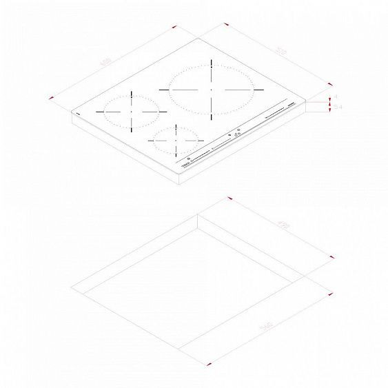 Варочная поверхность TEKA IBC 63010 MSS BLACK (112520006) купить с доставкой по Москве и Московской области в интернет-магазине АваТехно