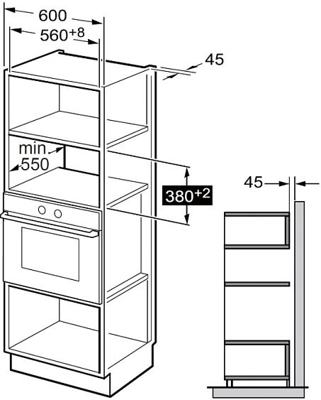 Микроволновая печь DE DIETRICH DMG4210B купить с доставкой по Москве и Московской области в интернет-магазине АваТехно