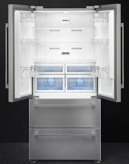 Холодильник Side-by-Side SMEG FQ55FXE1 купить с доставкой по Москве и Московской области в интернет-магазине АваТехно