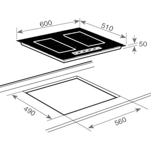 Электрическая поверхность TEKA IPF 641 купить с доставкой по Москве и Московской области в интернет-магазине АваТехно