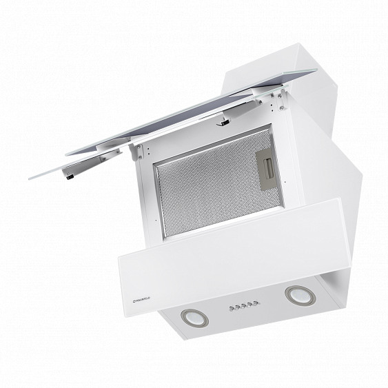 Вытяжка Maunfeld CASCADA PUSH 60 белый купить с доставкой по Москве и Московской области в интернет-магазине АваТехно