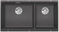 Кухонная мойка BLANCO SUBLINE 480/320-U темная скала c отв.арм. InFino (арт.523585)